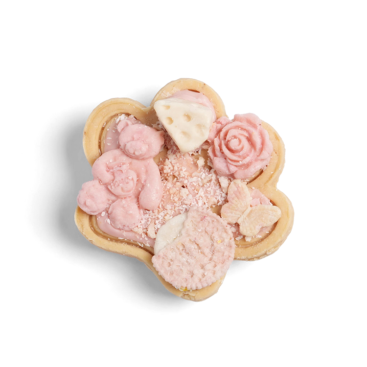 Paw Print Glazed Cookie