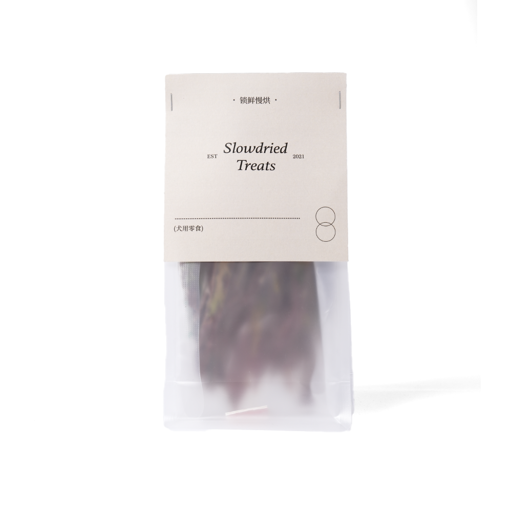 Dried Duck Jerky with Chicory