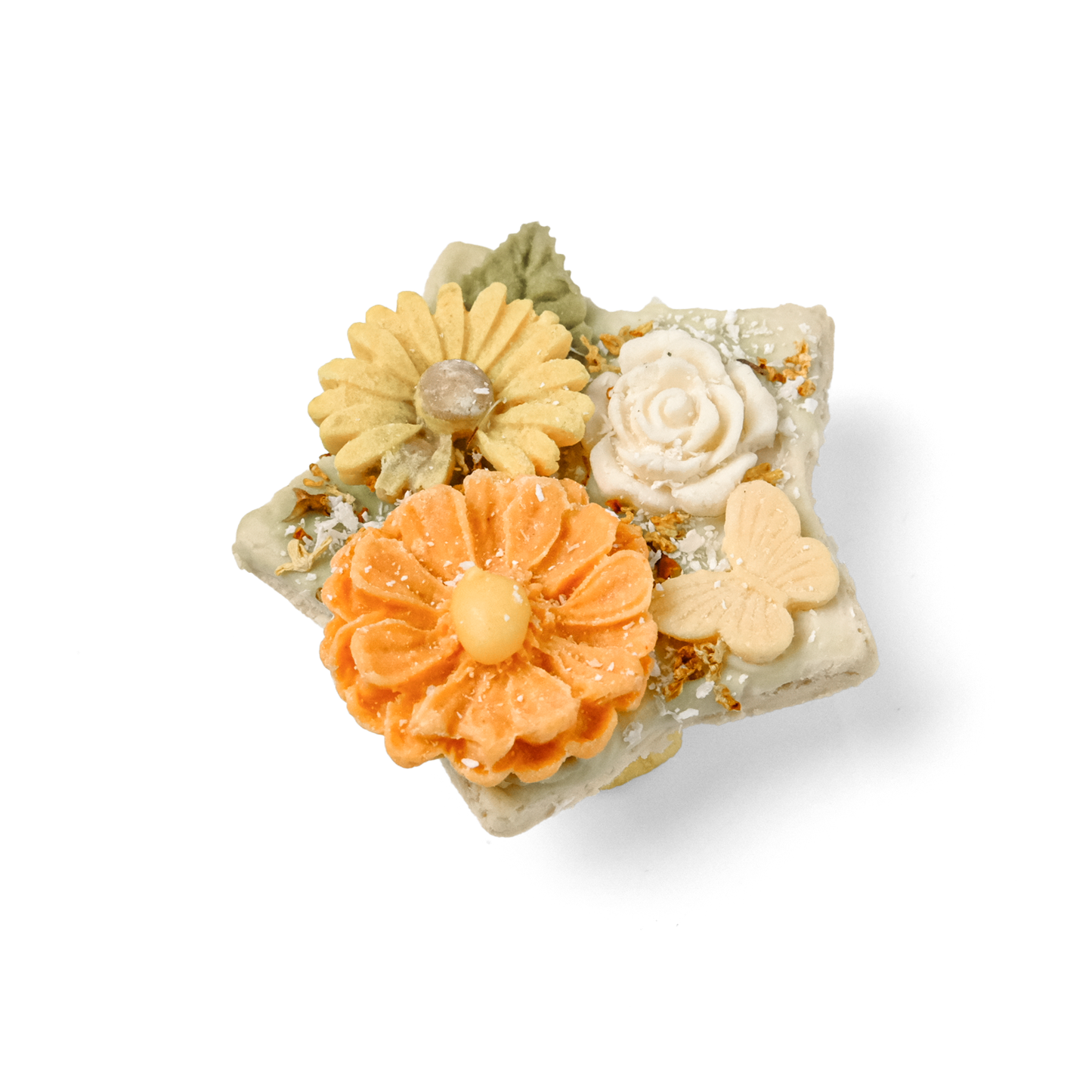 Colorful Star Glazed Cookie