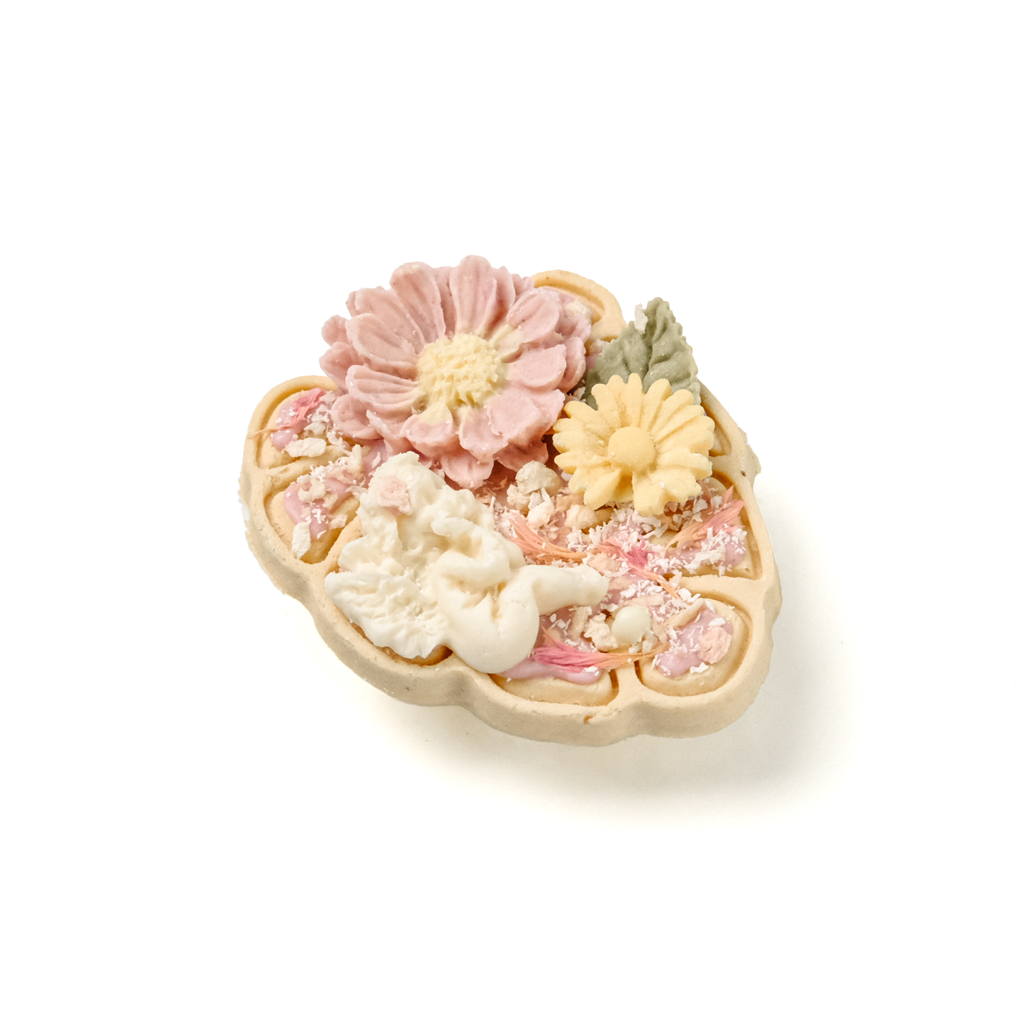 Monstera Glazed Cookie