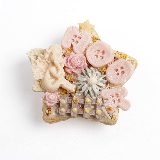 Colorful Star Glazed Cookie