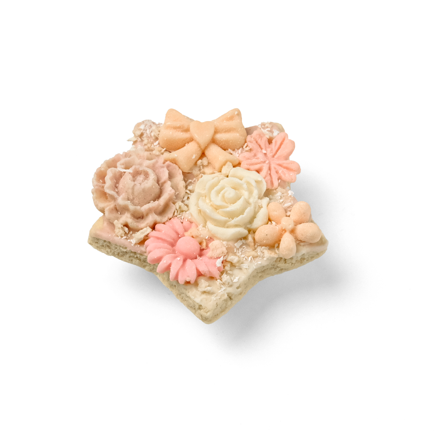 Colorful Star Glazed Cookie