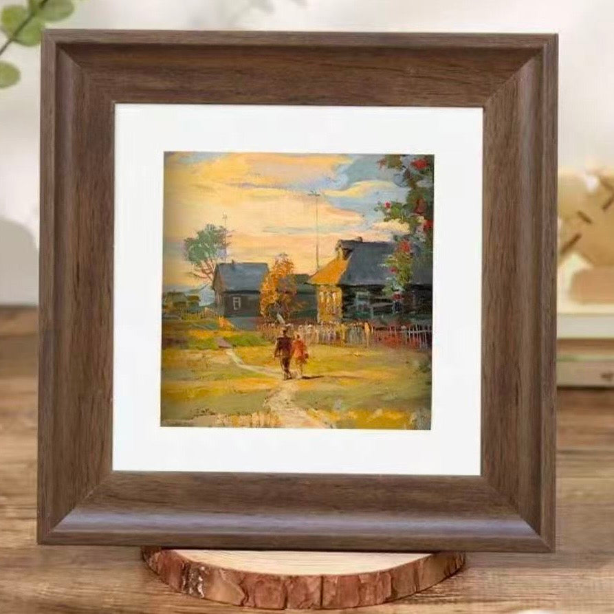 Custom Pet Portrait – Handcrafted Watercolor Art (Four-Frame Combined)