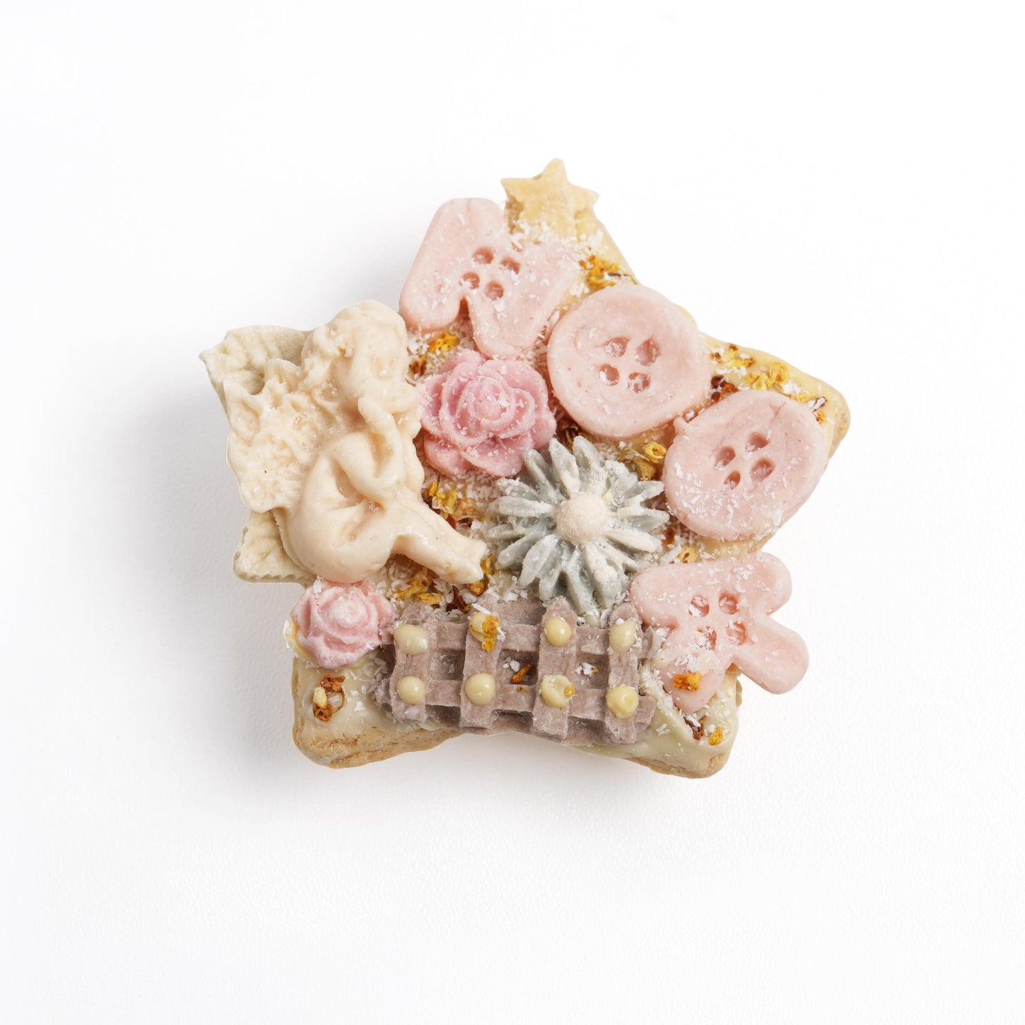 Colorful Star Glazed Cookie